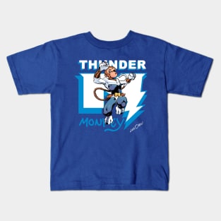 Classic logo with Thunder Monkey Kids T-Shirt